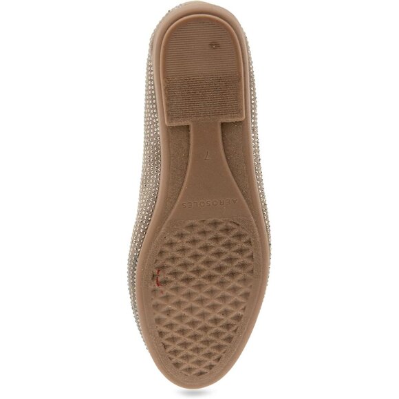 Aerosoles Women Trench Coat Synthetic Polyurethane Closed Slip On Ballet Flat - Picture 4 of 7